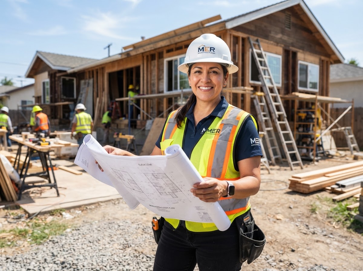 M.A.D. General Contractor on jobsite